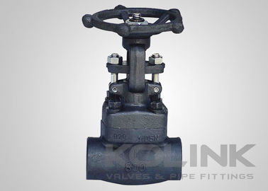 دریچه گلوب فولادی جعل شده SW End NPT Threaded Class 800-2500