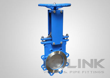 دریچه گیت چاقو یک طرفه از فولاد ریخته شده کلاس 150 PN10 PN16