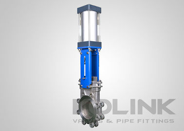 شیر دروازه ای چاقویی پنوماتیکی 2-48 اینچ کلاس 150 PN16