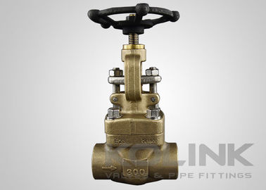 دریچه گلوب برنز، فلج / NPT، JIS CAC703 C95200 C95500 C95800 C83600