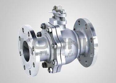دریچه گلوله ای فولاد ضد زنگ 2 عددی گلوله شناور بدن تقسیم شده CF8 CF8M
