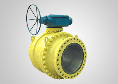 API 6D 3-PC Trunnion Mounted Ball Valve دوامدار WCB A105 CF8 F304