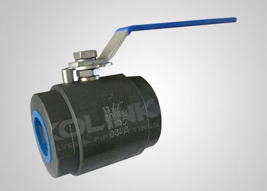 2-pc شیر گلوله ای فولادی جعل شده سوکت-سوئید SW End 1000WOG 3000PSI کلاس 2500