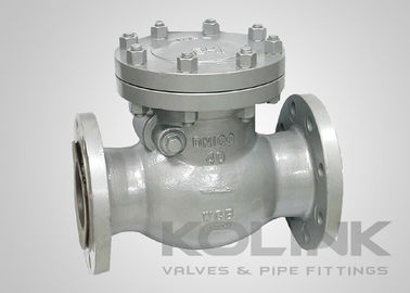 شیر یکطرفه نوسانی فولاد ریخته گری فلنج دار کلاس 150-1500 WCB