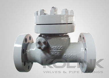 API 6D Swing Check Valve فول افتتاح فولاد ریخته 2-36 اینچ