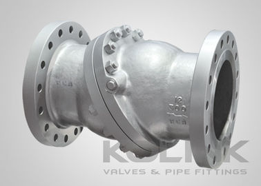شیر یکطرفه دیسکی شیبدار فولاد ریخته گری استیل 2-36 اینچ DN50-DN900