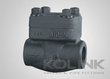 دریچه چک سوئیچ فولاد جعل شده SW کلاس 800 - 2500 A105 F11 F22 F304 F316