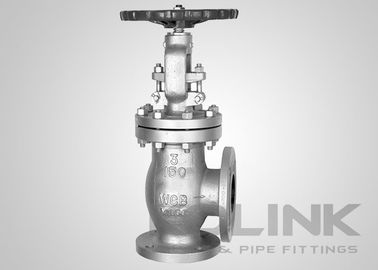 شیر کروی زاویه دار فلنج دار دریایی JIS DIN فولاد ریخته گری