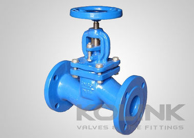 دریچه گلوب آهن انعطاف پذیر GGG40 GJS-400-15 Flanged DN12-DN300