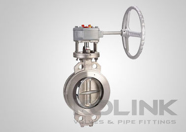 دریچه پروانه از فولاد ضد زنگ کلاس150 DN50-DN1200
