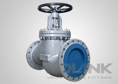 DIN فولاد ریخته گشاده گلوب شیر PN10-160 Flanged عملیات دستی