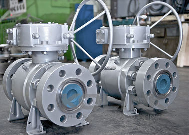 API 6D 3-PC Trunnion Mounted Ball Valve دوامدار WCB A105 CF8 F304