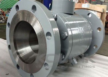 دریچه ی گلوله ای بندر Trunnion کاهش یافته API 607 Fire Safe DN50-DN1200