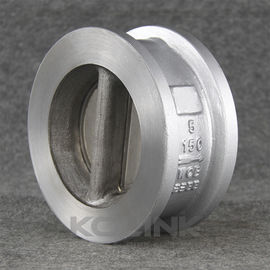شیر یکطرفه ویفری دو صفحه ای فولاد ریخته گری 2-48 اینچ DN50-DN1200