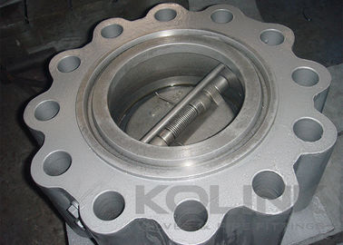 والف چک دو درب، دو صفحه فولاد ریخته شده، DN50 - DN1200