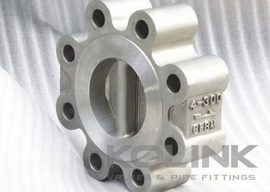 والف چک دو درب، دو صفحه فولاد ریخته شده، DN50 - DN1200