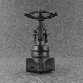 کپسول جوشیده شده فولاد جعل شده گلوب والف چرخ دست NPT رشته ای کلاس 800-2500