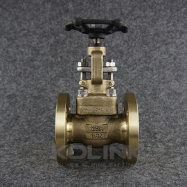 دریچه گلوب برنز، فلج / NPT، JIS CAC703 C95200 C95500 C95800 C83600