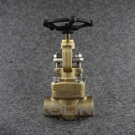 شیر کروی برنزی فلنج دار NPT JIS CAC703 C95200 C95500