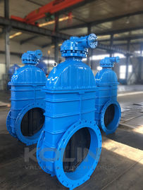 DIN 3352 F4 انعطاف پذیر دریچه صندلی دریچه بدون افزایش سنگ آهن ریخته شده GGG40 GGG50