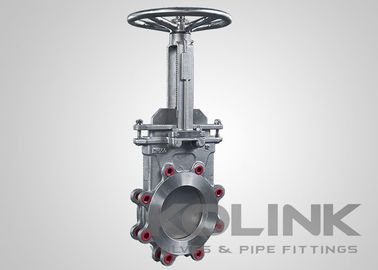 دریچه گیت چاقوی فولاد ضد زنگ 2 تا 48 اینچ کلاس 150