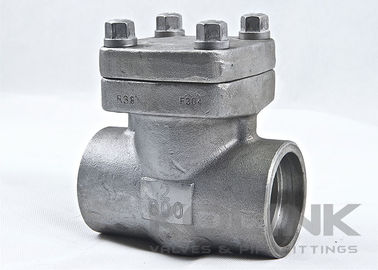 دریچه چک سوئیچ فولاد جعل شده SW کلاس 800-2500 A105 F11 F22